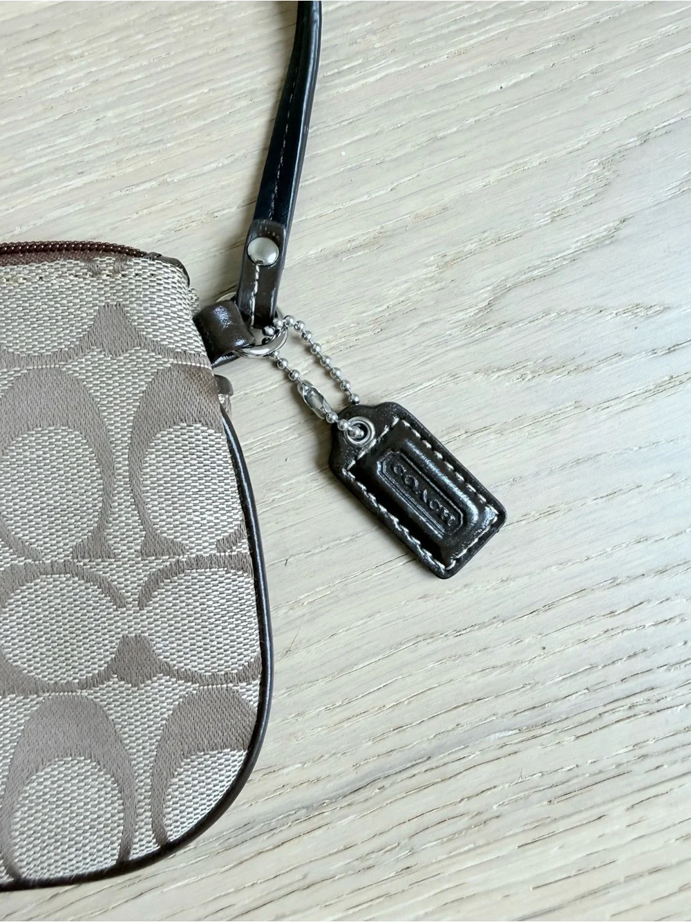 Coach signature jacquard